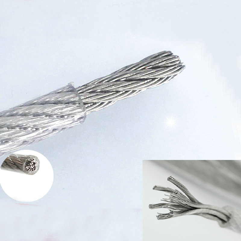 0.6MM / 0.8MM 1x7 Marine Stainless Steel Wire 316 - Coated Fishing