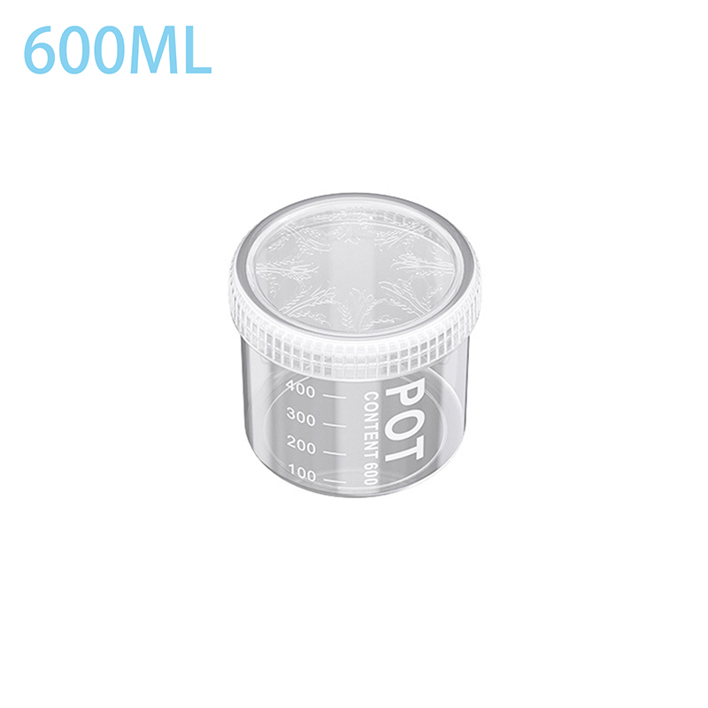 Kitchen Grains Sealed Container Transparent Snack Storage Container Anti-Moisture Cereals And Grains Sealed Storage Barrel Box: Red