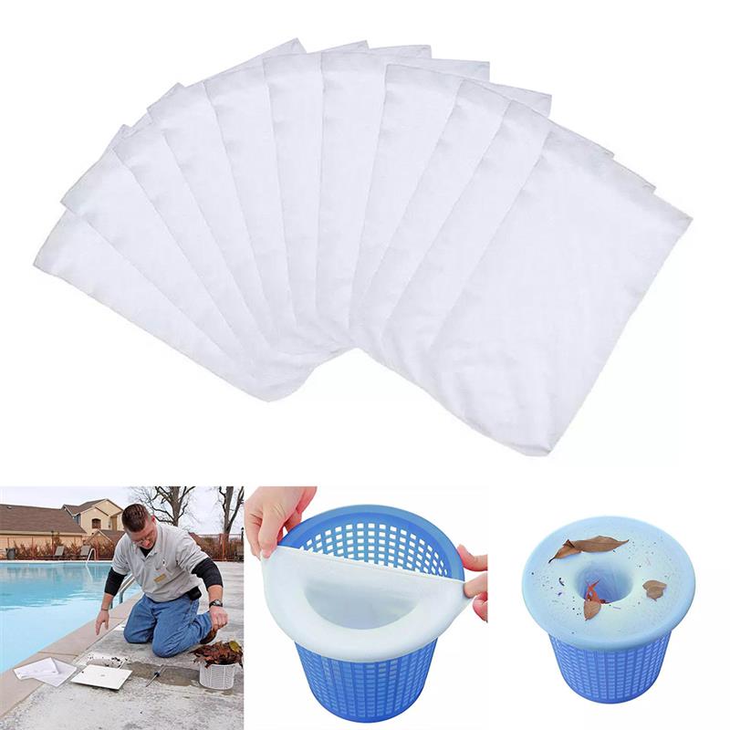 20Pcs Zwembad Skimmer Mand Saver Screen Netto Houden Zwembad Cleaning Tools Set Milieuvriendelijk Geen Giftig: Default Title