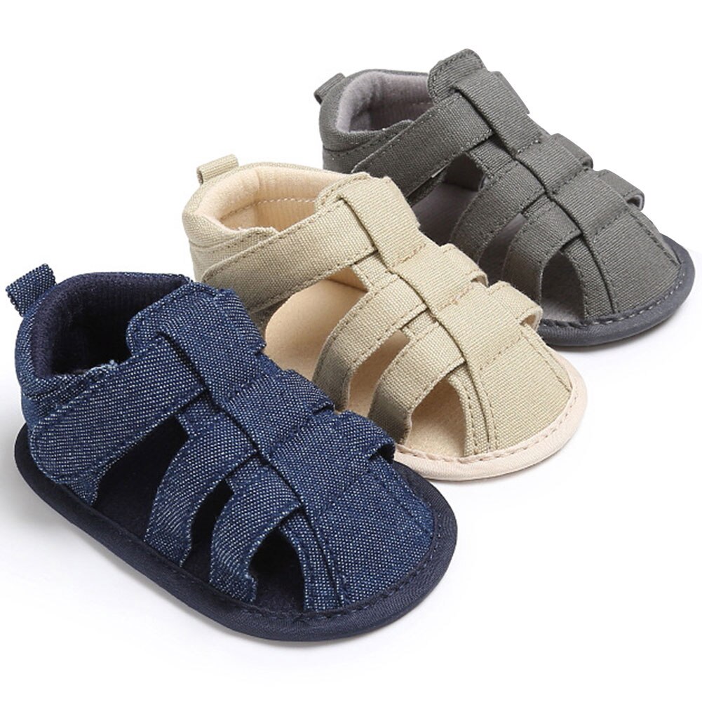 Zomer Kinderen Schoenen Gesloten Teen Peuter Jongens Sandaal Orthopedische Sport Pu Leer Jongens Sandalen Antislip Zachte bodem