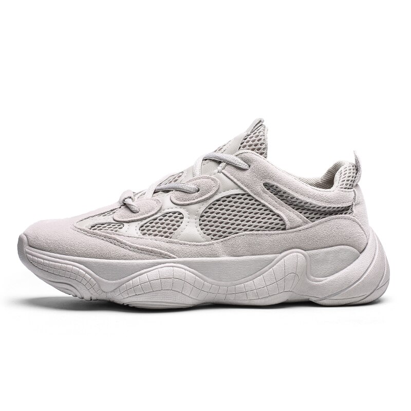 Chaussures hommes papa chaussures baskets 500 baskets tenis chaussures og chaussures Explosion chaussures Joint chaussures à semelle épaisse zapatillas hombre: WHITE Y500 / 10