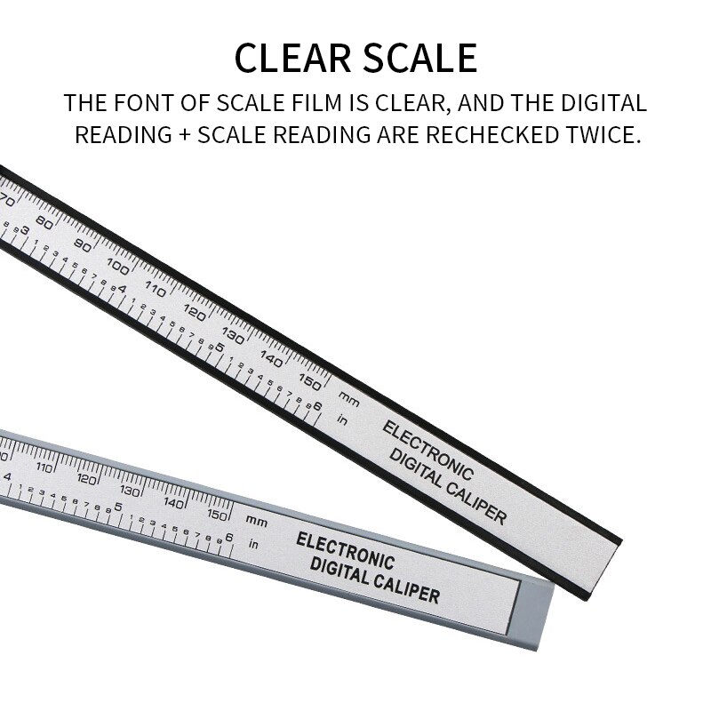 0-100/150cm Digital Vernier Messschieber paquimetro measuring instrument Vernier Measuring Tools Stainless Steel