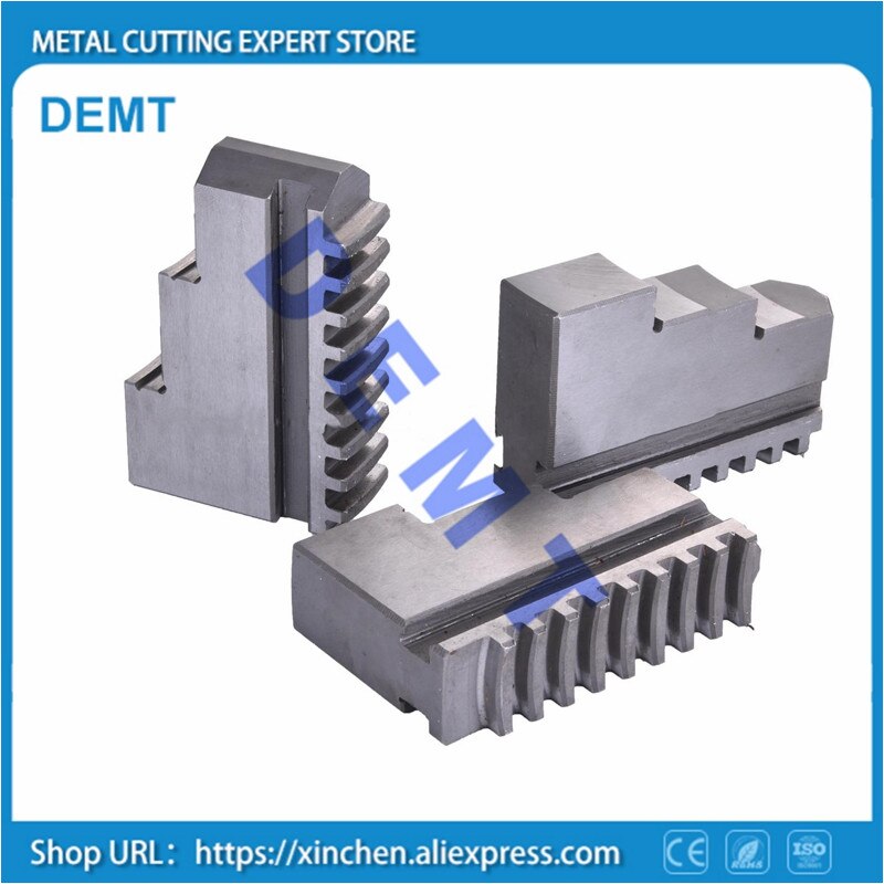 Reverse claw K11-250 10 inches Universal three-jaw chuck Claw Card foot 3Pcs/Set Mechanical lathe