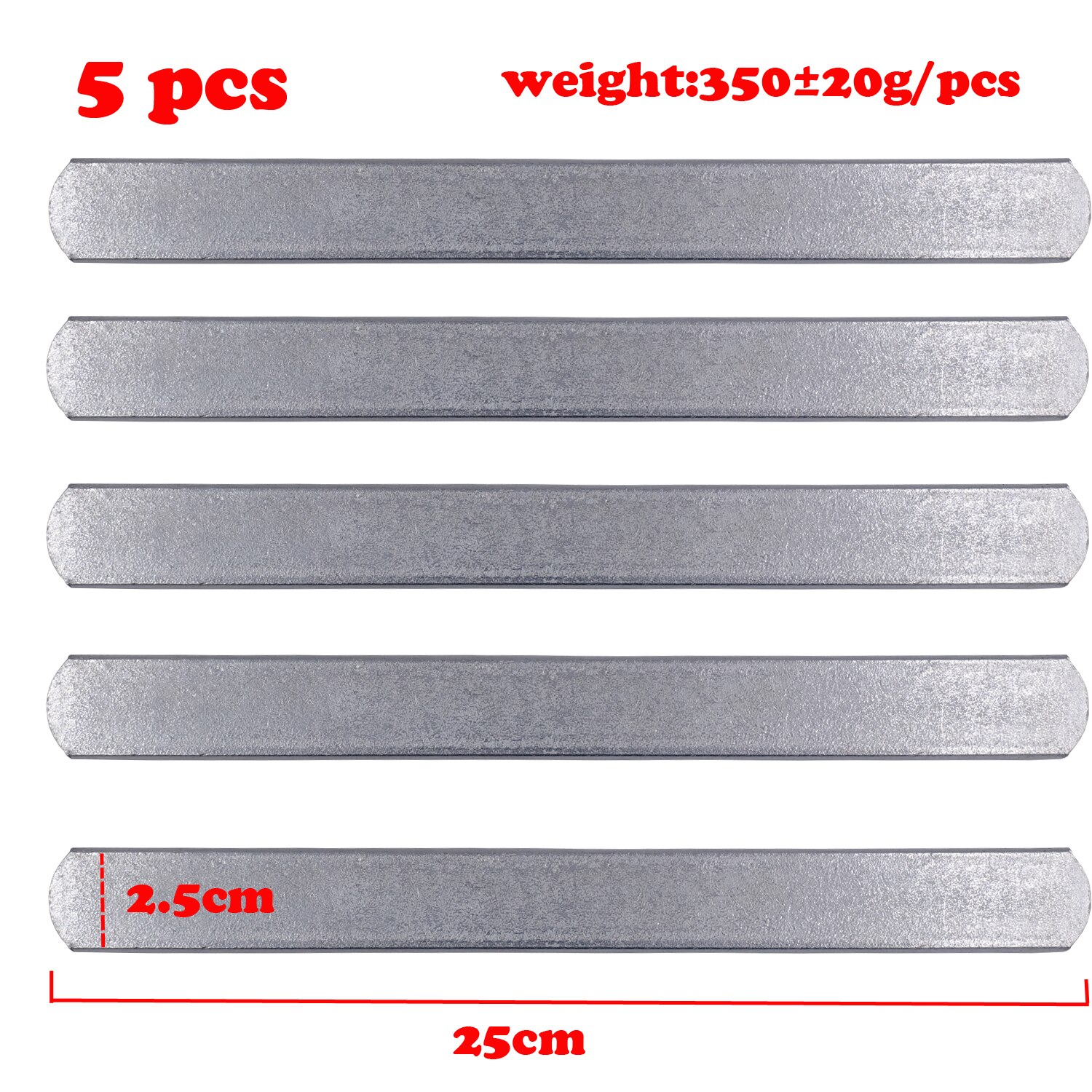 Weight Steel Plate Load-Bearing Adjustable Training Accessories For Weighted Vest Ankle Leg Sport Strength Fitness Equipment: 25cm 5pcs