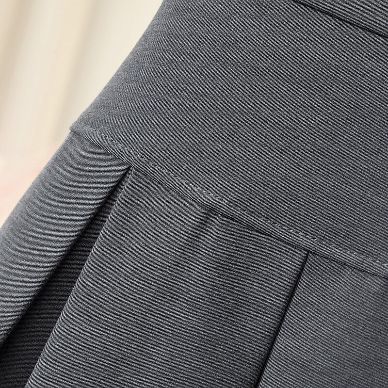 Rokken Vrouwen Effen Kleur Geplooide Studenten Dagelijks Alle-Match Retro Zonnejurk Maiden Tieners Eenvoudige Patchwork Casual Zomer Rijk Chic