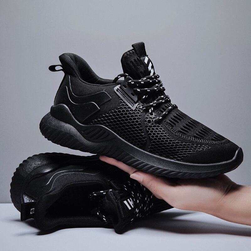 Ultralette åndbare sko mande sommer komfortable herre sneakers voksen mandlige tennissko store størrelse 39-44