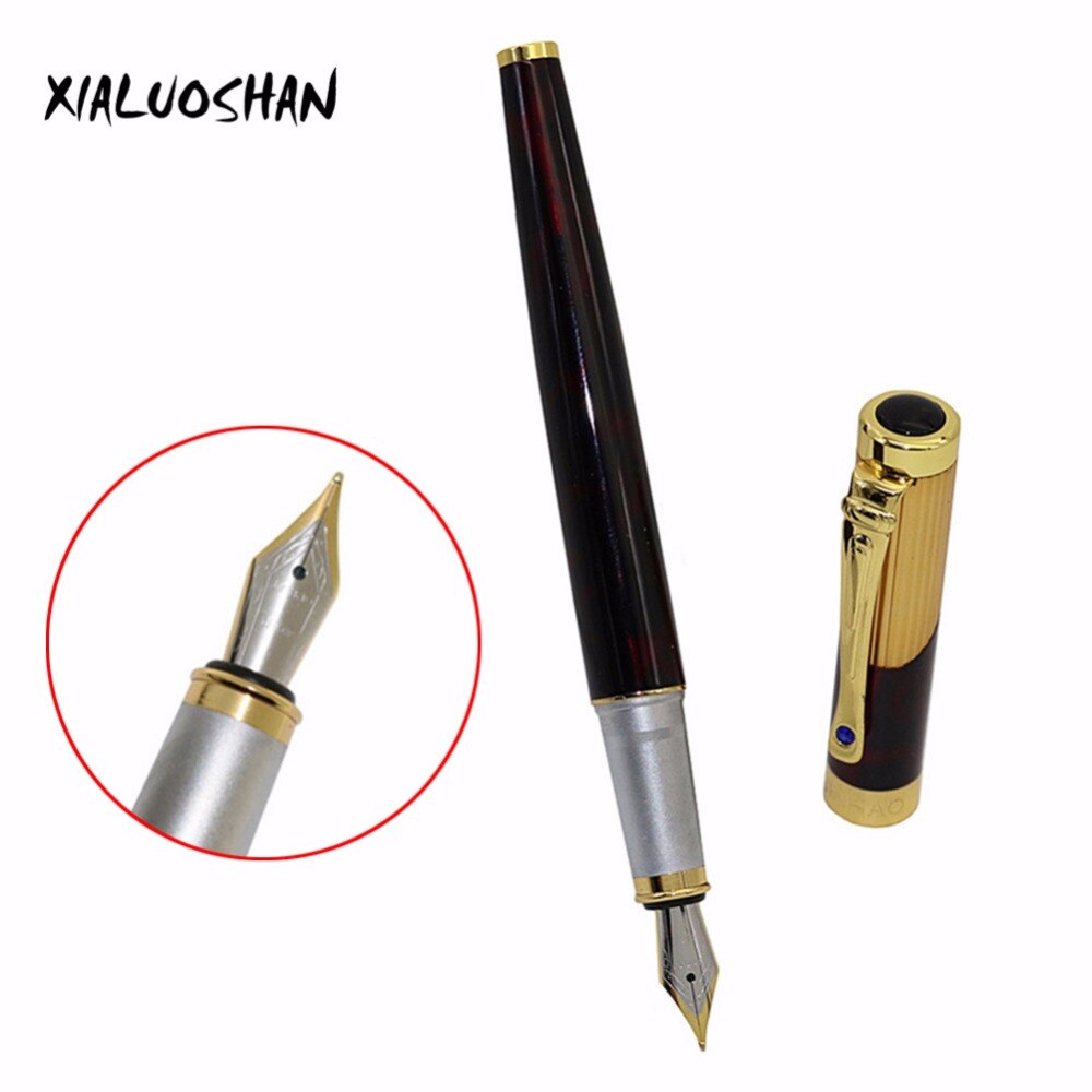 1 Pcs Student Medium 0.5mm Nib Fountain Pen The Best Give Friend School Stationery Jinhao 9009