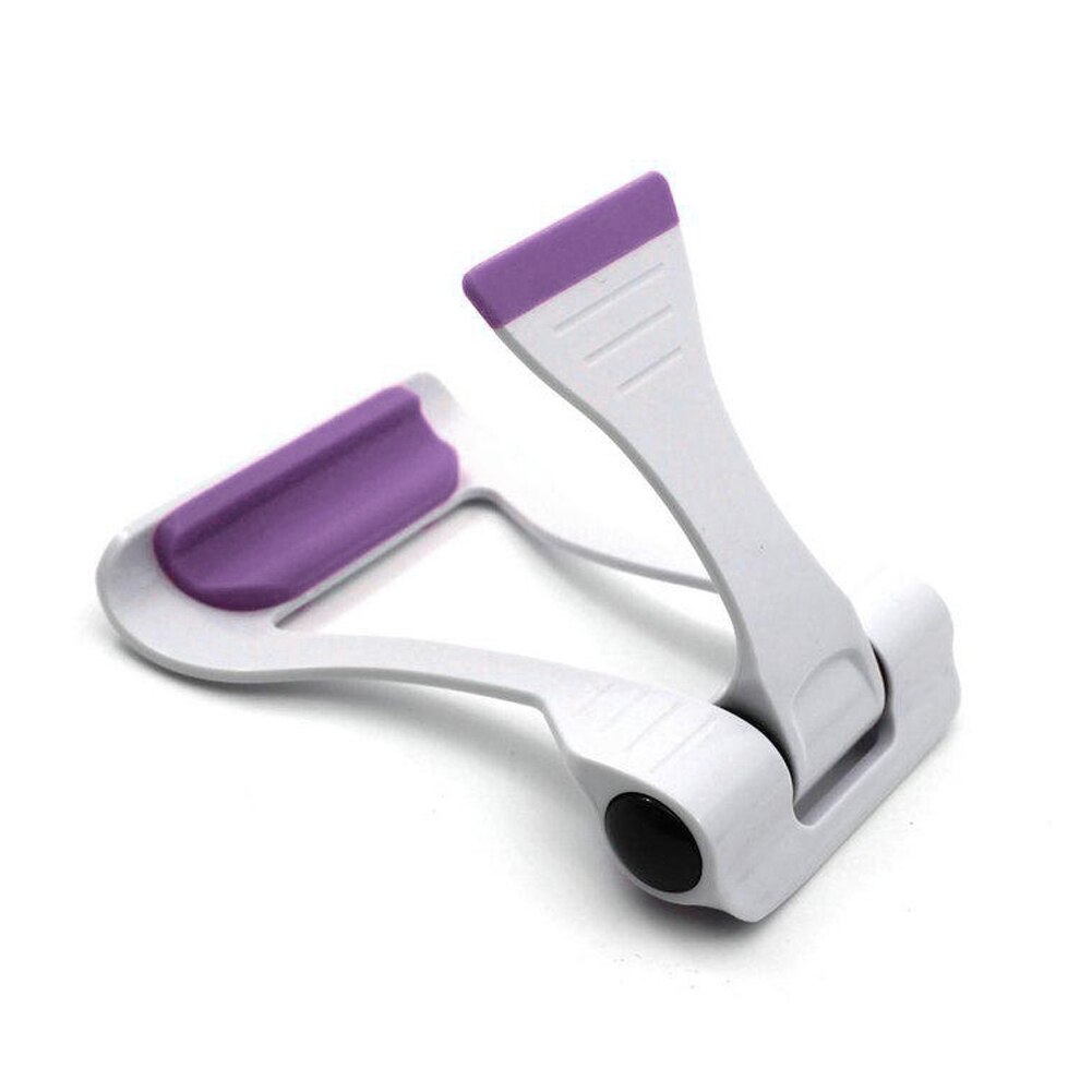 Faltbarer handy- und tablet-halter mit verstellbarem winkel, passend für ipad/tablet, iphone/huawei/samsung: Lila