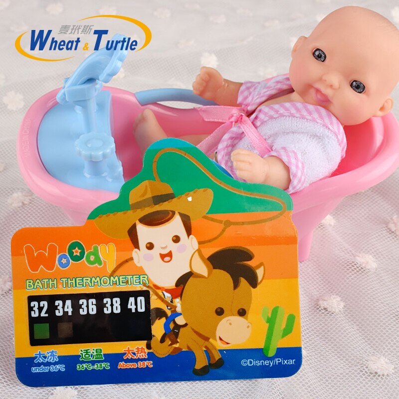 2 pièces/lot bébé bain douche Animal thermomètre jouet infantile garçons bébé se baigner dessin animé température jouet thermomètre: BJK062