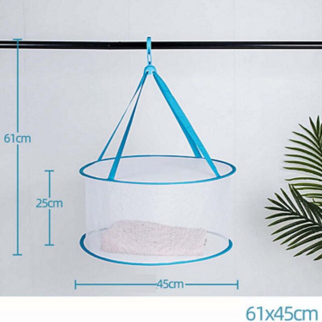 Typ haka kosz robić suszenia gospodarstwa domowego dwuwarstwowe skarpety suszenie netto ubrania płaskie netto kieszeń wieszak na ubrania składany 1 sztuka: C
