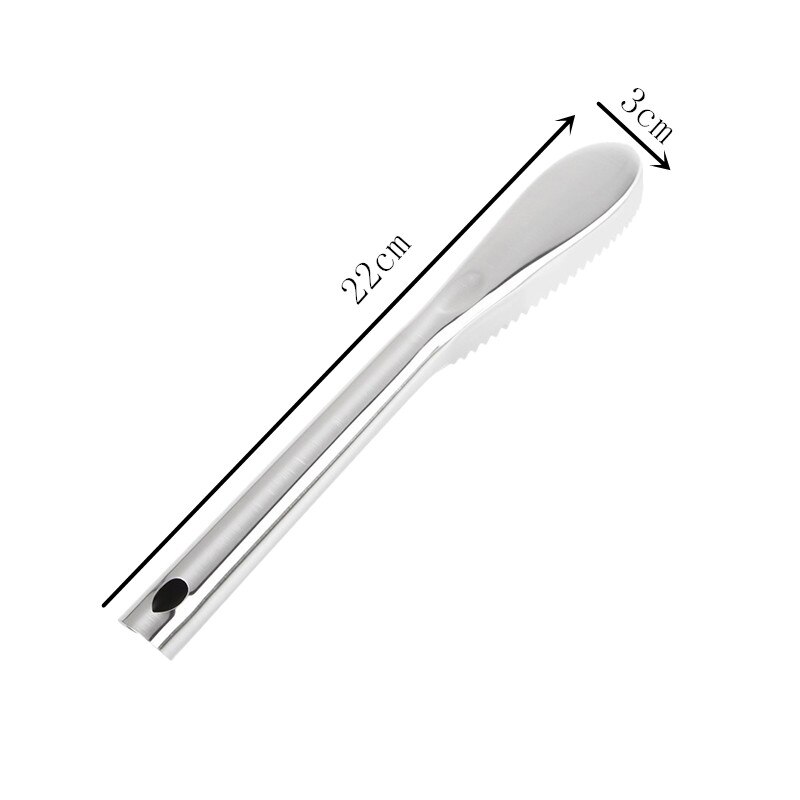 Stainless steel Fish scaling scraper for fish cleaning knife Kitchen tools accessories kitchen gadgets: D