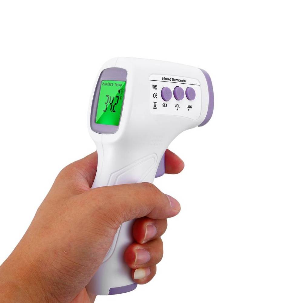 Beröringsfri infraröd termometer panntemperatur digital termometer handhållen termometer febertermometer infraröd