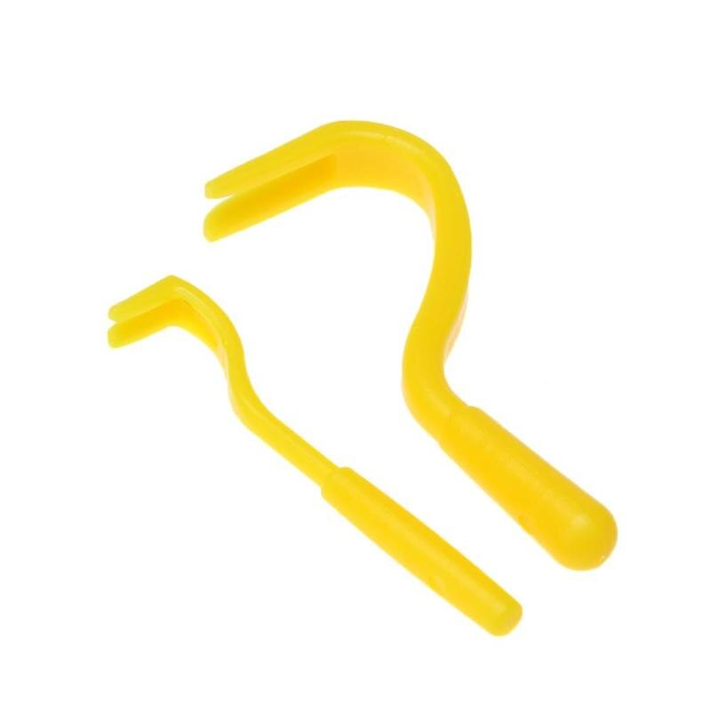5 pcs Tick Twister Haak Tool Remover Pack x 5 Maten Menselijk/Hond/Huisdier/Paard/Kat tick Remover Pincet Huisdier Levert: Yellow 2pcs