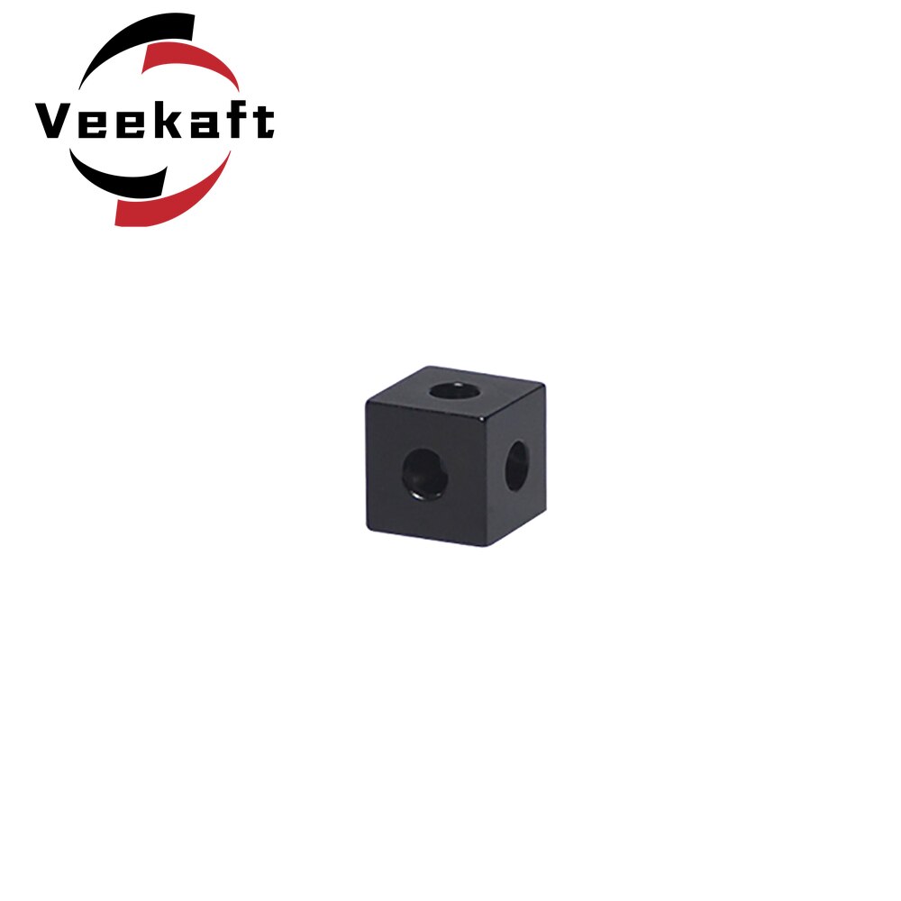 3D Printer Openbuilds V-slot Three Corner Cube Corner Prism Connector Adjustable Wheel Bracket 1pcs
