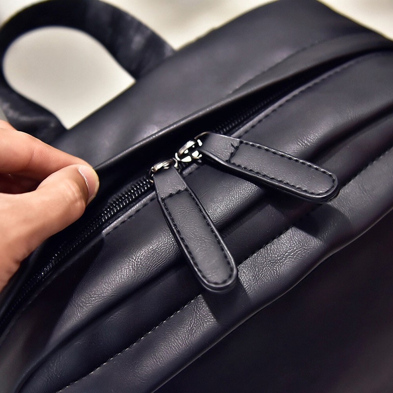 15 pulgadas PU impermeable portátil mochilas Anti-robo funda para portátil para Macbook Air Pro 15 13 12 11 hombres y mujeres mochila para portátil de viaje