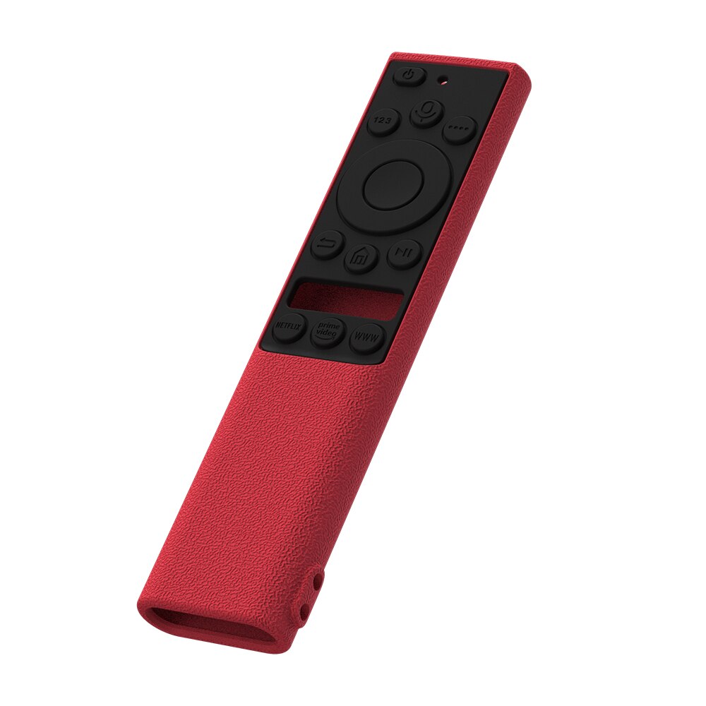 Covers for samsung QLED tv smart bluetooth remote control BN59-01311G BN59-01311B TM1990C BN59-01311H BN59-01311F SIKAI Cover: red black