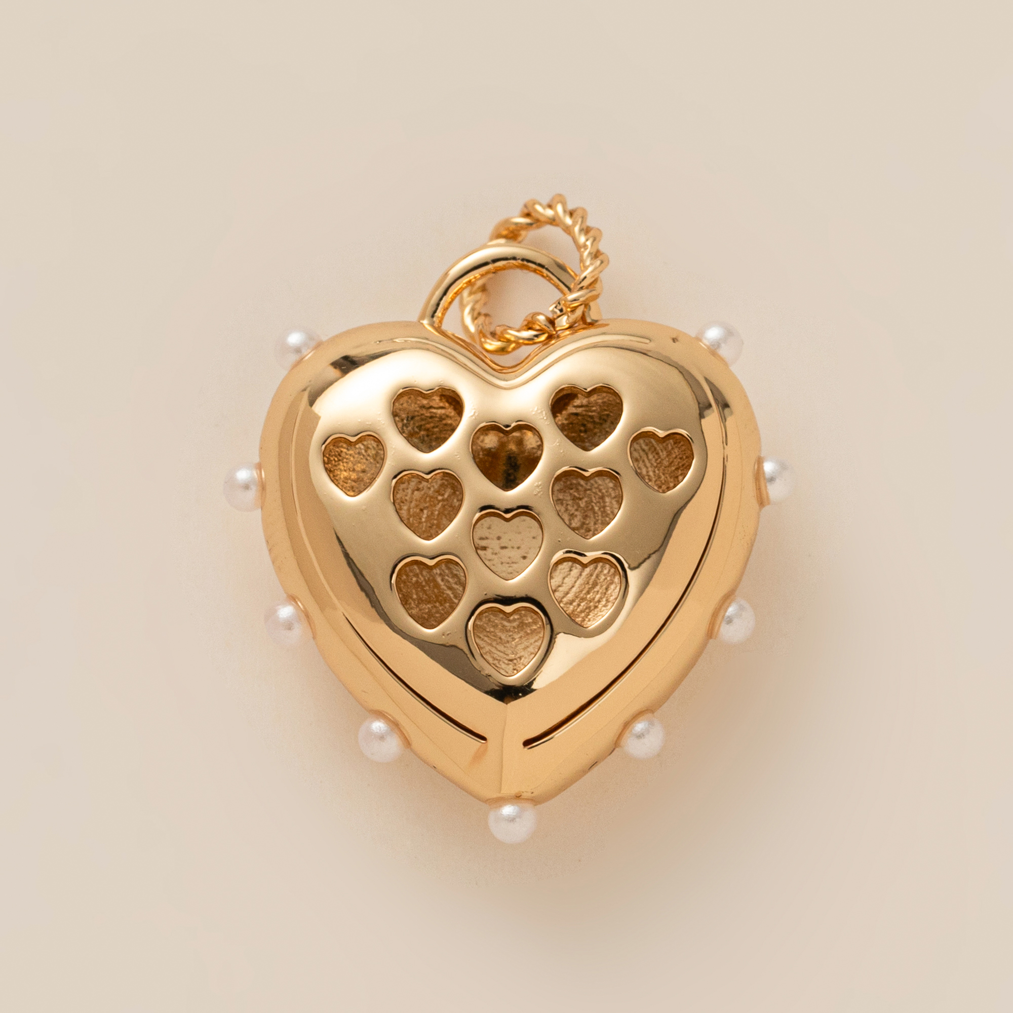 Kersenenvelop liefdestaart aarde vlinder hanger liefdeskruis doe-het-zelf hanger handgemaakt accessoire verguld: Bruin