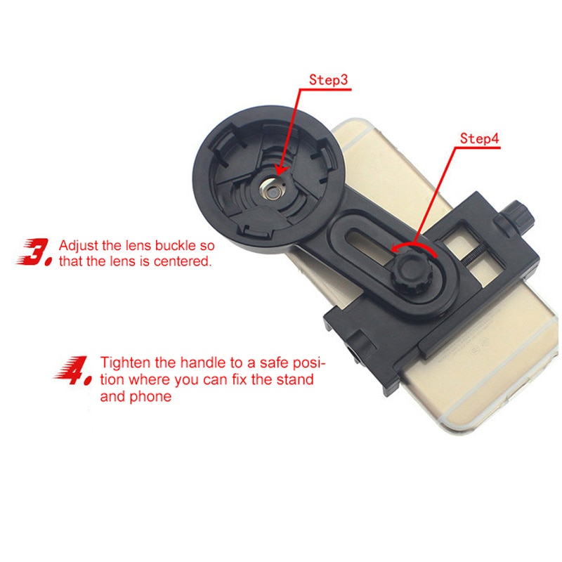 Teleskop specielt tilbehør mobiltelefon tilslutning klipbeslag til kikkert monokulær holder holder øje med