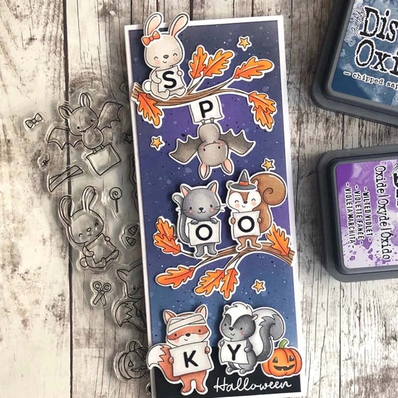 Apina eläin kirjain metallinleikkausmuotit ja postimerkit stensiili itse tekemiseen scrapbooking valokuva-albumi kohokuviointi koristeellinen askartelutyökalu