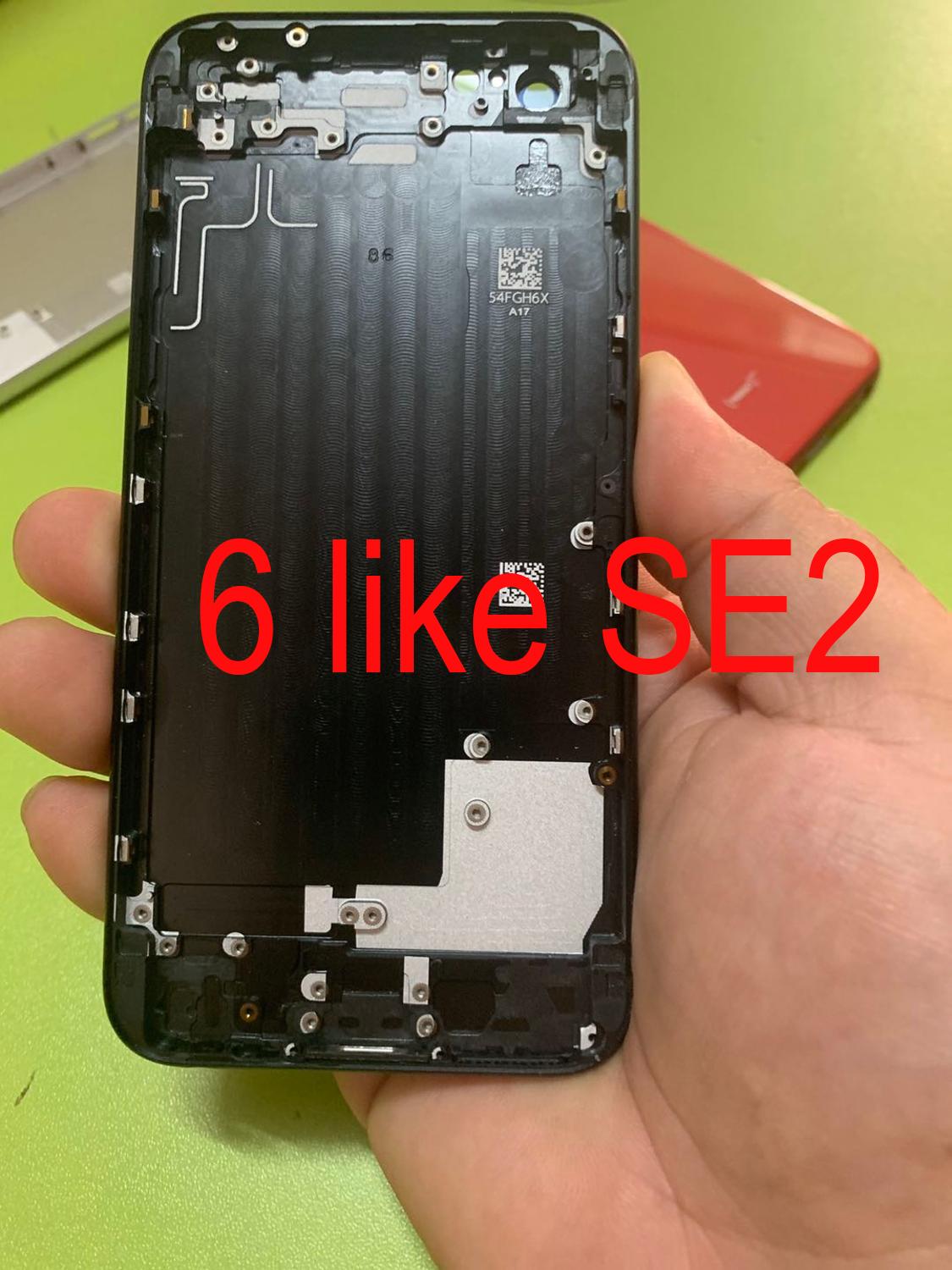 オリジナル品質ガラス体iphone 6 SE2 ようリアiphone 5 5g用 6s se スタイルシャーシ