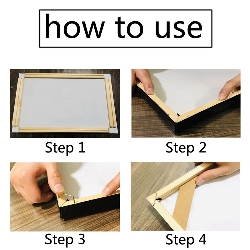 Canvas Brancard Bars Frames Houten Strip Kits Voor Olieverfschilderij Art Stretched Schilderen Frame 9 Maten