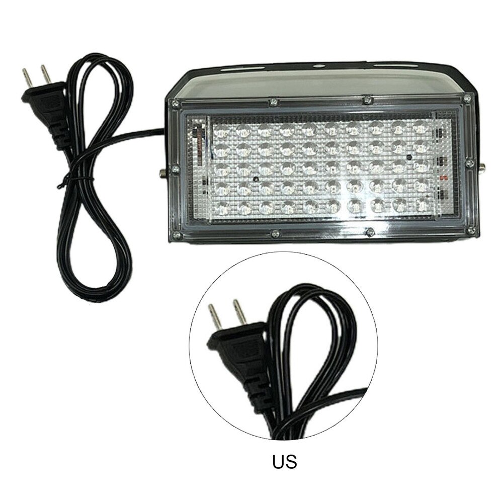 Dekoration LED Schwarz Lichter Schwarzlicht Leuchten UV Kleber Aushärtung Lila Lampe Party 50W Amerikanischen Stecker Tragbare 110V UV uv