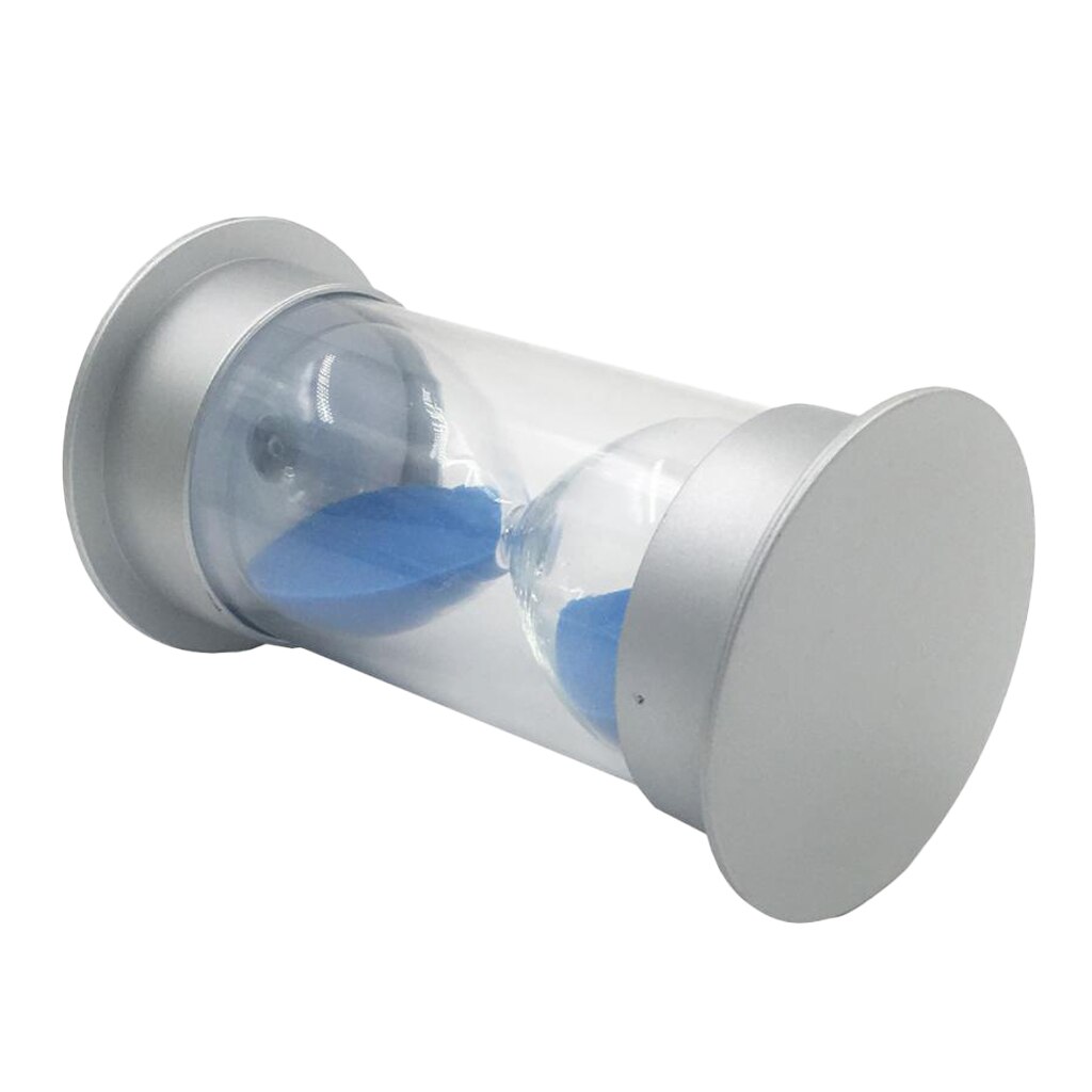 Blue Hourglass Sand Timer Clock for Home Office Kitchen Games 10Sec./4 Mins: 10 seconds as descr