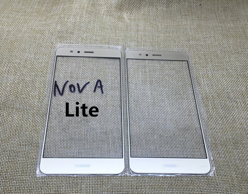 P10 lite touchscreen voor huawei  p10 lite front touch panel lcd display buitenste glazen lens cover telefoon reparatie vervangen onderdelen