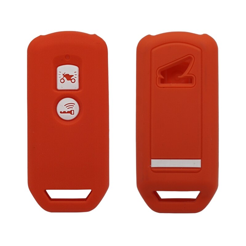 Xinyuexin-funda de silicona para llave de motocicleta, cubierta para Honda PCX 125 150 HYBRID SIPER CUB C125 PCX ELETRIC FORZA 300, 2 y 3 botones: 2 btn red