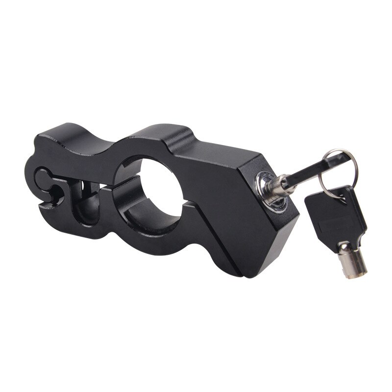 Bicycle Motorcycle Handlebar Lock Grip Anti Theft Safety Locks Brake Motorbike Auto Fit Scooter ATVs Security Bike Accessories
