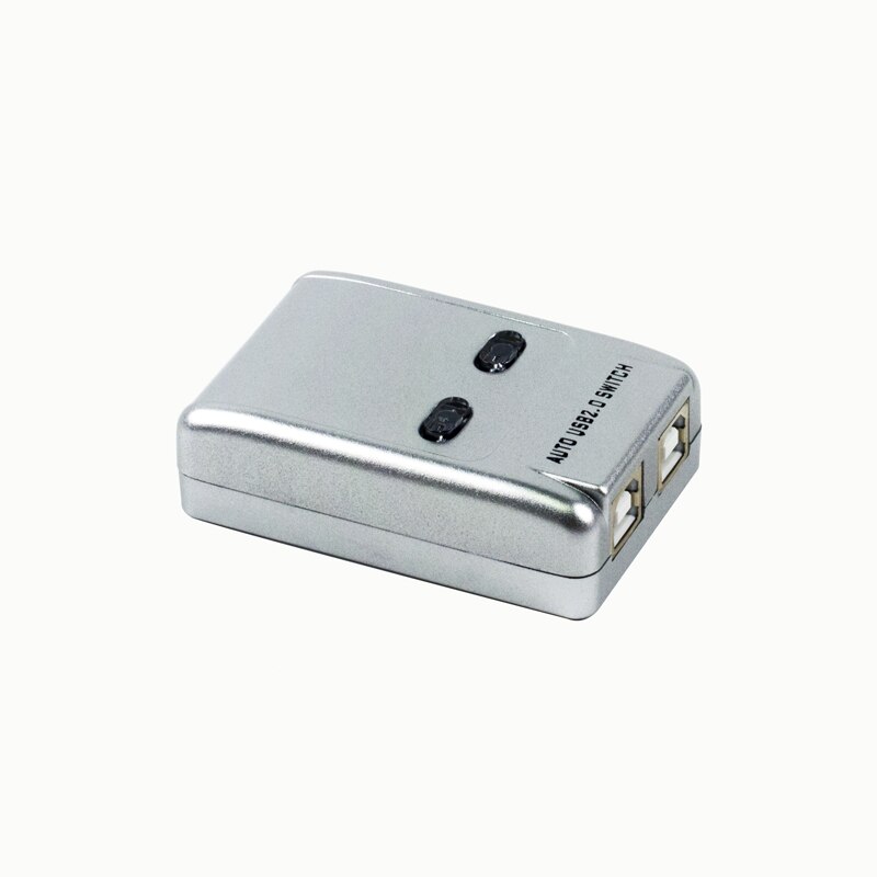 2 Ports Auto USB Switch 2 Input 1 Output Printer Sharer Two Computers Share One USB Device usb2.0 Converter