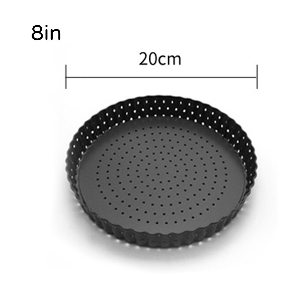 5/8/9 Inch Pizza Pans for Oven Removable Bottom Non-Stick Pizza Baking Tray with Holes Bakeware Baking Tool Kitchen Accessories