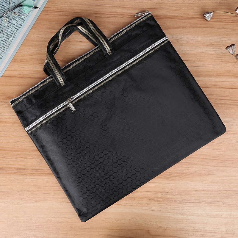 Tragbare Multi-funktionale A4 Dokument Aktentasche Einreichung Beutel Wasserdichte Oxford Tuch Organisiert Tote Macbook Handtasche Colurful