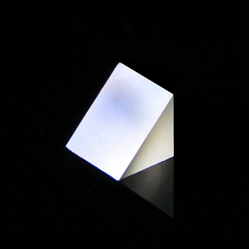 Optische Prisma Lenzen Met Haakse Reflectie Prisma Driehoek-Diamant Spiegel Coating Verwerking