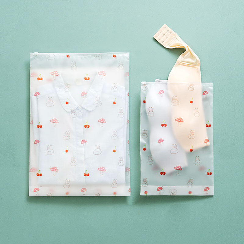 Bolsas de plástico reutilizables con cierre hermético para almacenamiento de ropa, organizador de equipaje impermeable para almacenamiento de zapatos, calcetines transparentes, 1 piezas