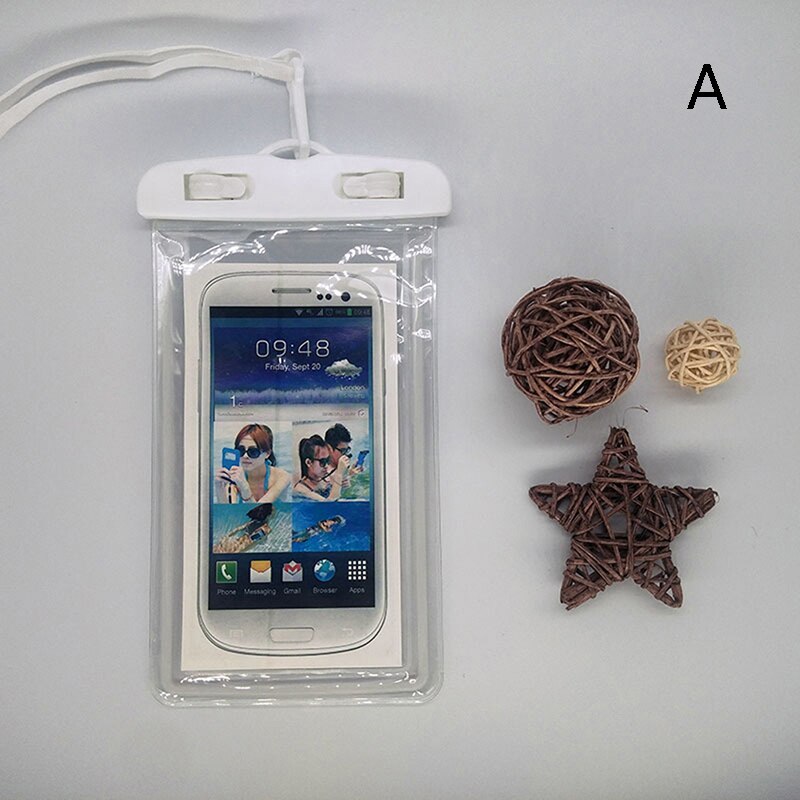 L'été Lumineux Pochette Étanche Natation Gadget Plage Sac Étanche Housse De Téléphone Camping Ski Pour Le Téléphone Portable: A
