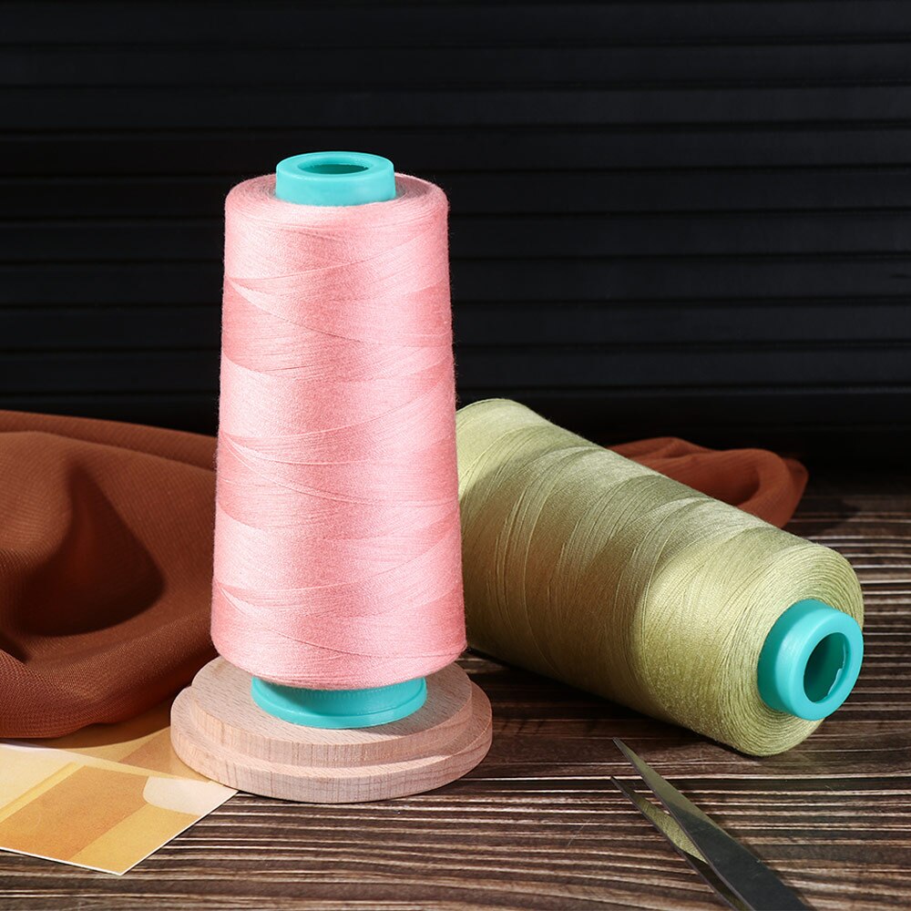 1Roll 3000Yards Polyester Sewing Thread 402 Embroidery Sewing Machine Threads High Speed Copy Line Clothing Sewing Accessory