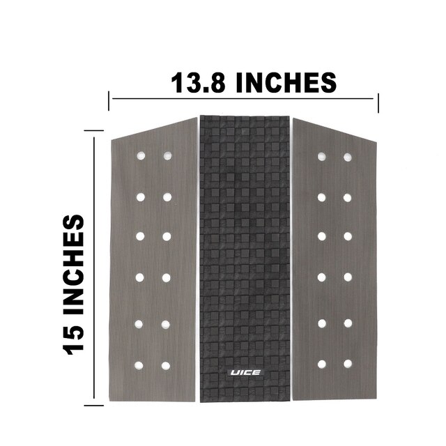 3/4 stück Surfbrett Traktion Pad Surfen EVA Schaum Vorne Pad Anti-Unterhose Klebstoff Griffe: K