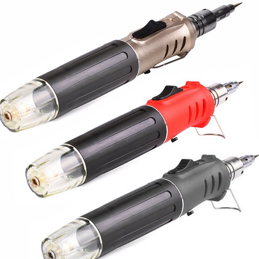 Soldering Iron 10 in 1 Soldering Iron Set Butane Gas Iron Welding Torch Kit Tool Butane Soldering Iron Torch#9^1^1