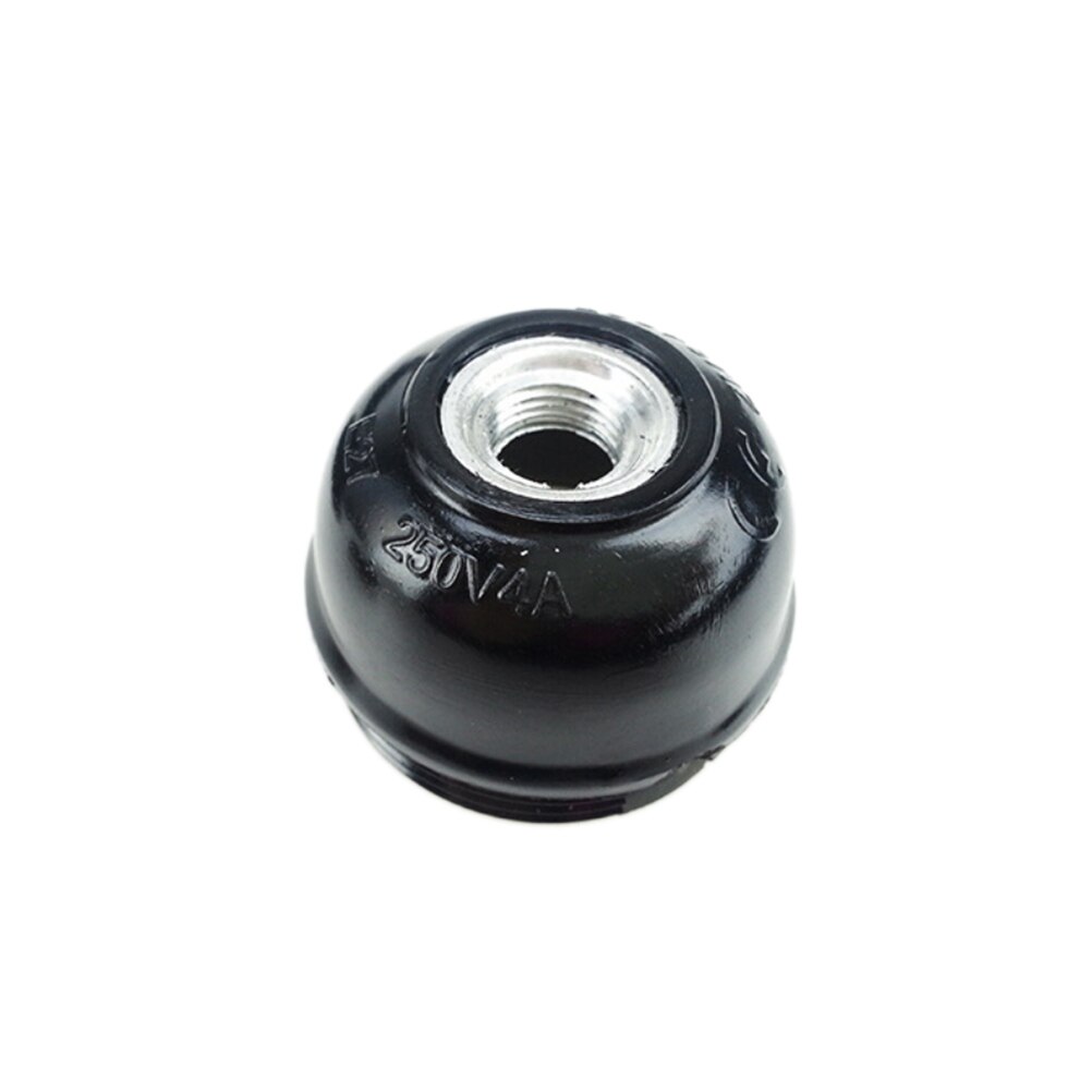 Black Period Style 27mm Screw E27 Base Light Bulb Lamp Holder Pendant Socket Lowest Price
