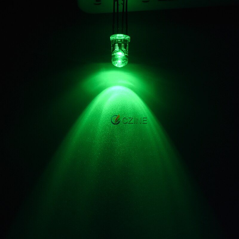 100 Stks/zak Czinelight Hoge Heldere Led Diode 5Mm Rgb 4pin Led Diode