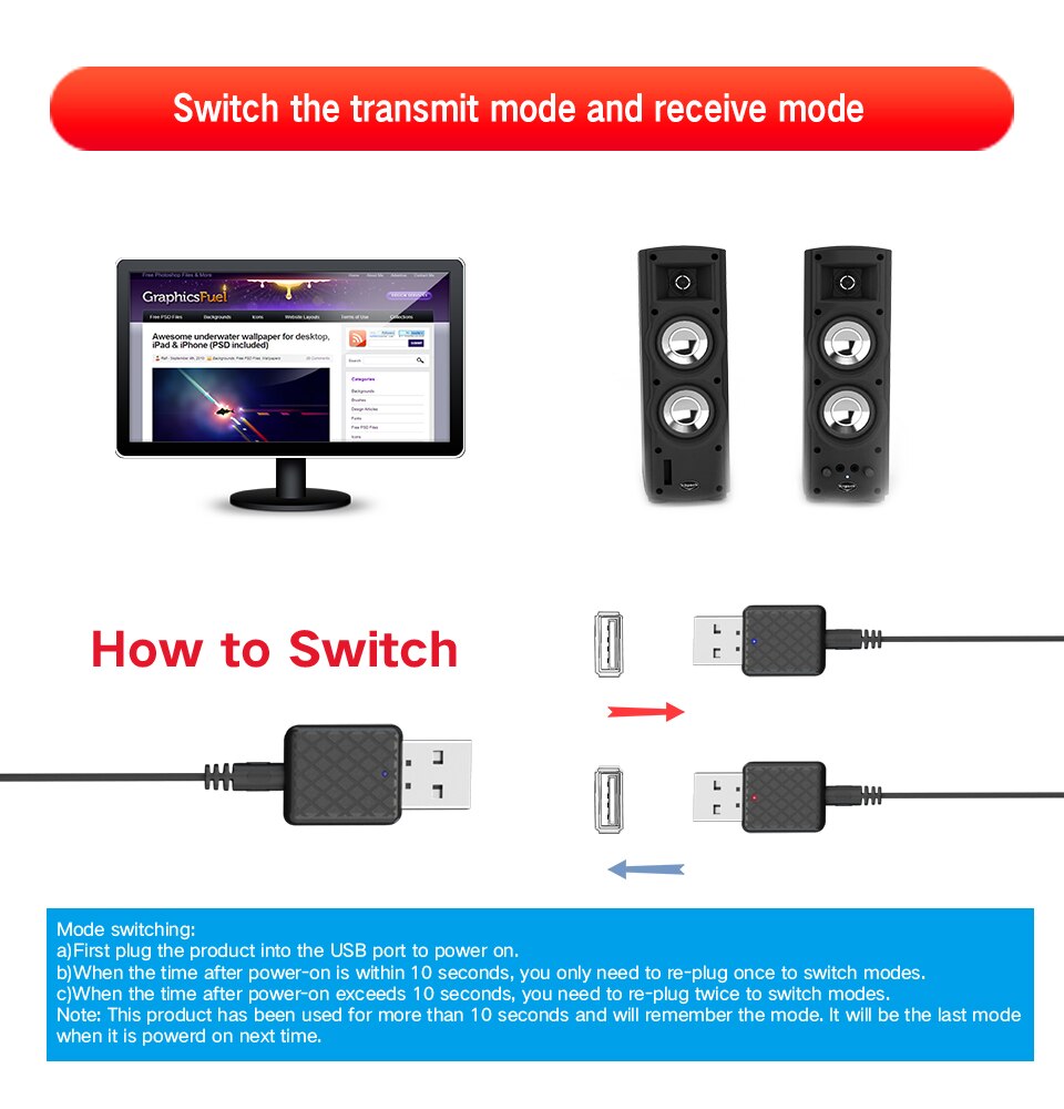 5.0 bluetooth sändare mottagare mini 3.5mm aux stereo trådlös bluetooth adapter för bil musik bluetooth sändare för tv
