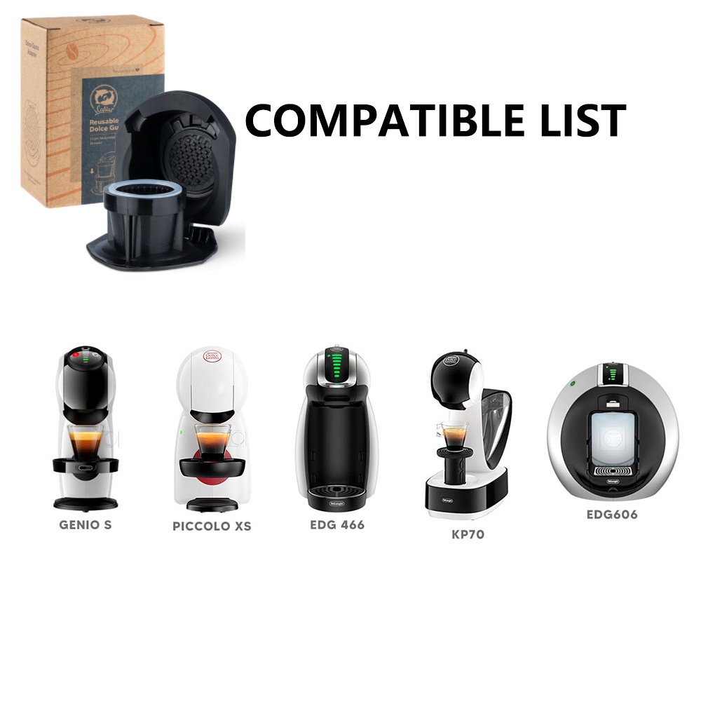 Adattatore per capsula riutilizzabili per capsula di caffè Dolce gusto converti compatibile con Genio S, accessorio per caffè macchina ottavino: Di Colore Giallo chiaro