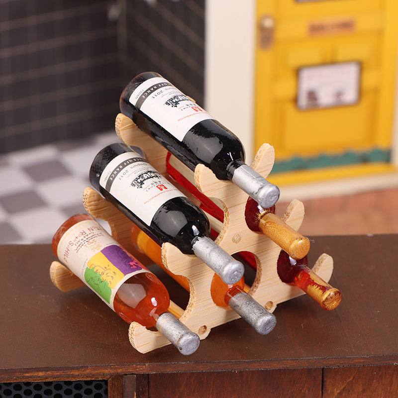 Puppenhaus Miniatur Mini Weinglas Gestell Kelch einstellen Modell Wohnmöbel Dekor Spielzeug Puppenhaus Zubehör: Schokolade