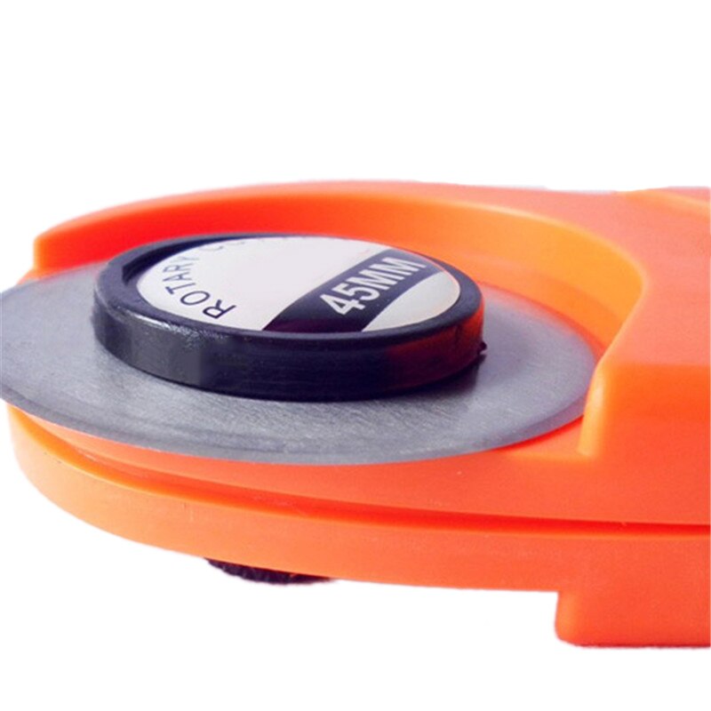 1Pc 45mm Fabric Cutter Rotary Cutter Textile Cutter Fabric Circular Quilting Cutting Patchwork Leathercraft Sewing Tool