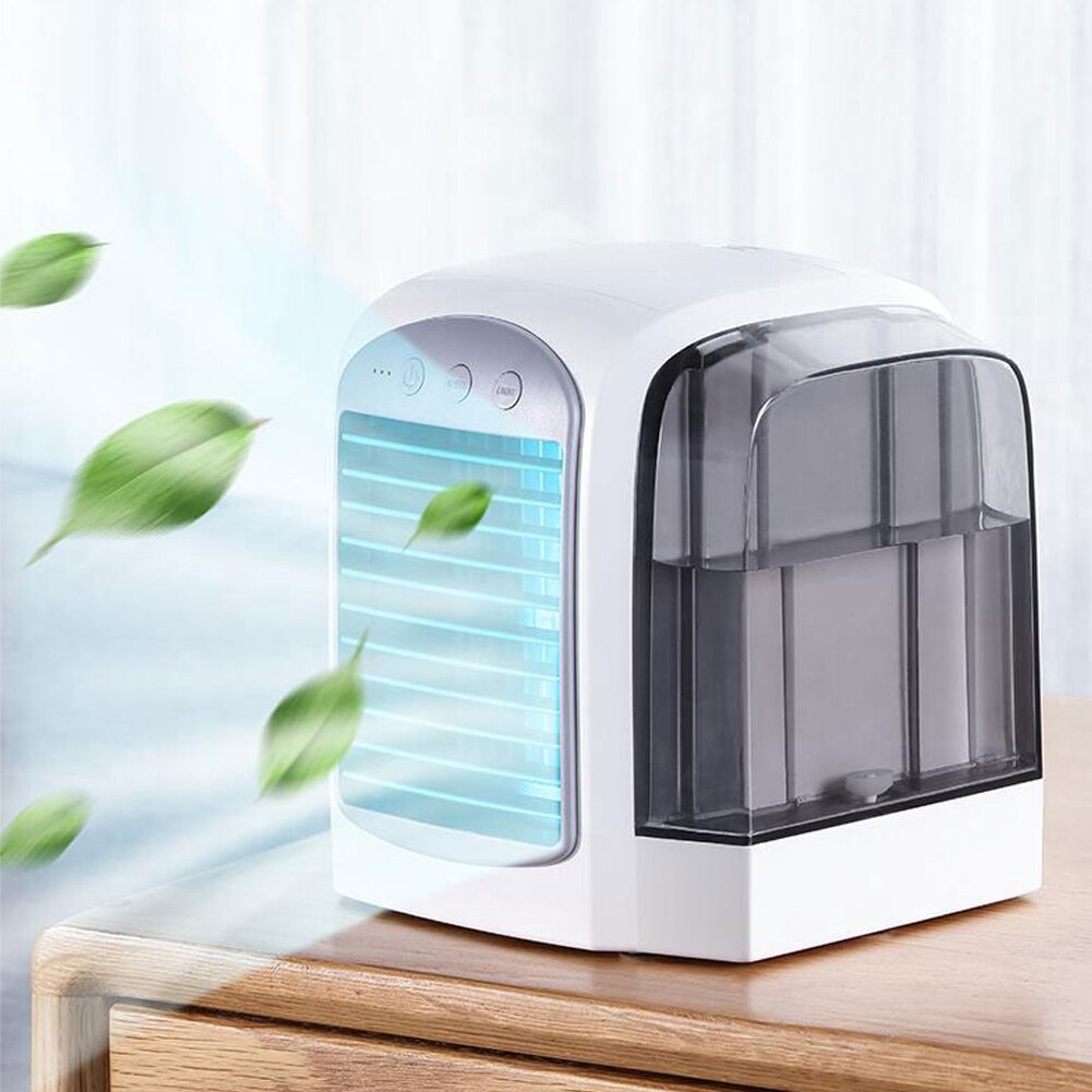 Draagbare Mini Airco Usb Mute Office Home Koelventilator Koeler Luchtbevochtiger