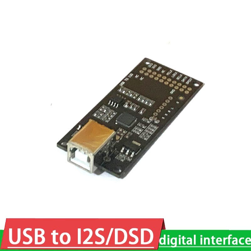 DYKB-Wild numérique USB vers I2S DSD éventuelles DIF, radiateur de sortie audio numérique, compatible avec les notaires italiens Amanero 192K /24bits
