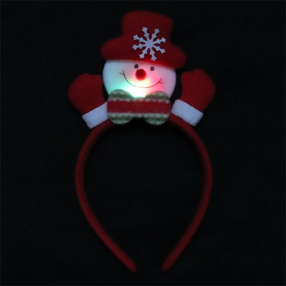 LED Lustige Teufel Horn Leuchten Stirnband Blinkende Haar Reifen Kopfbedeckung Halloween Weihnachten Neujahr Party Dekor Haar Zubehör