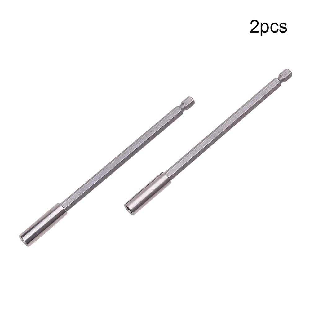 1/4" Magnetic Hex Socket 60mm/100mm/150mm Long Metal Impact Nut Setter Driver Socket Bit 2pcs/5pcs/6pcs