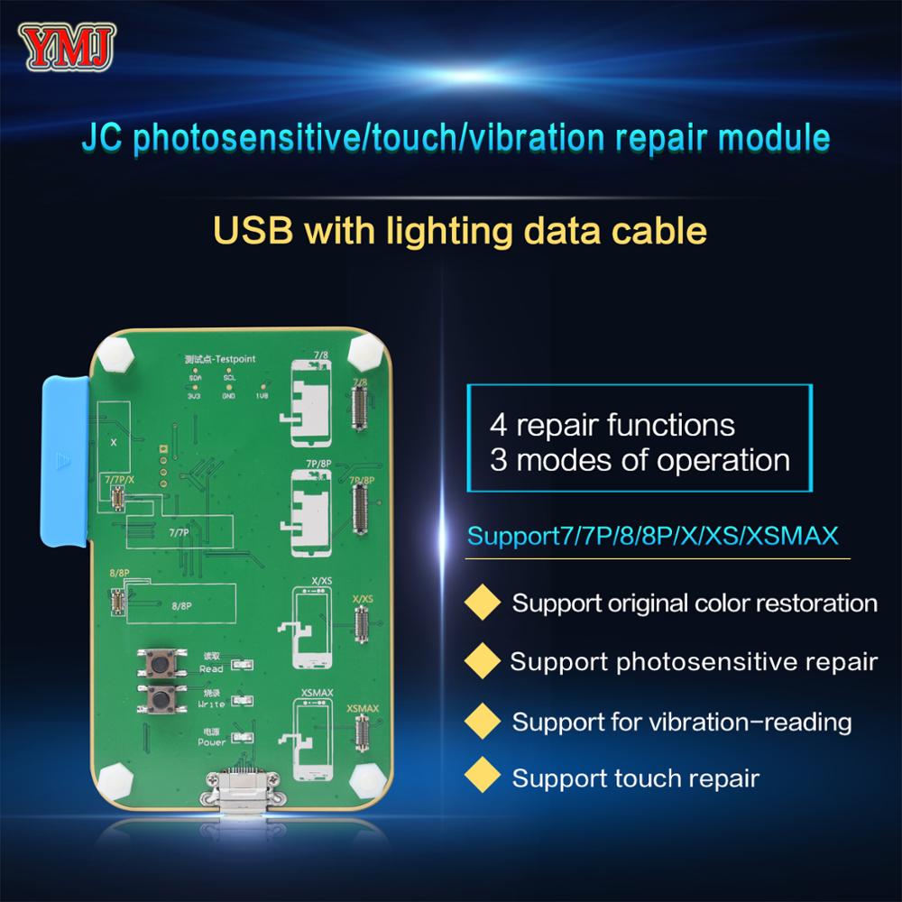 Jc V1 Programmeur Voor Iphone 7 Tot 11 Pro Max Licht Sensor Truetone Vibrator Data Lezen Schrijven Herstel Reparatie